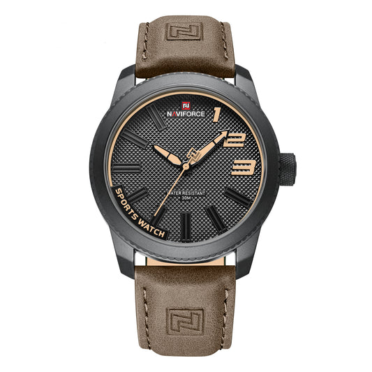 NAVIFORCE 9202L Sports Watch - Fashion Casual Quartz Wristwatch for Men
