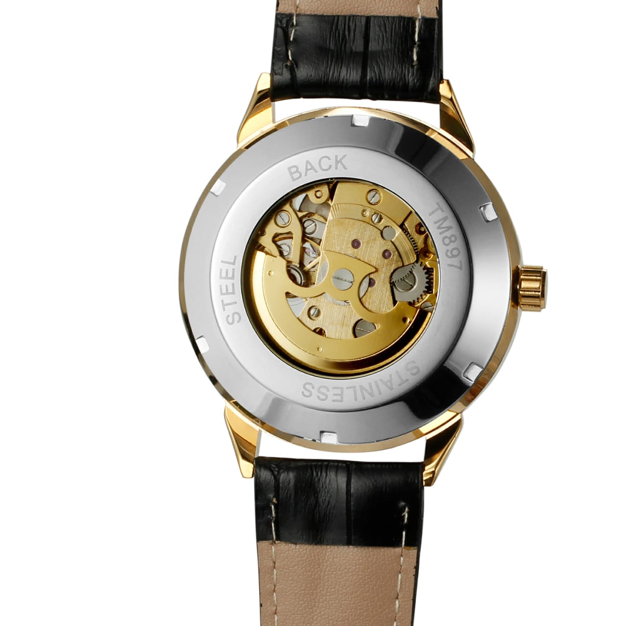 Forsining T - Winner WRG 8185 Blue Skeleton Automatic Mechanical Wrist Watch for Men