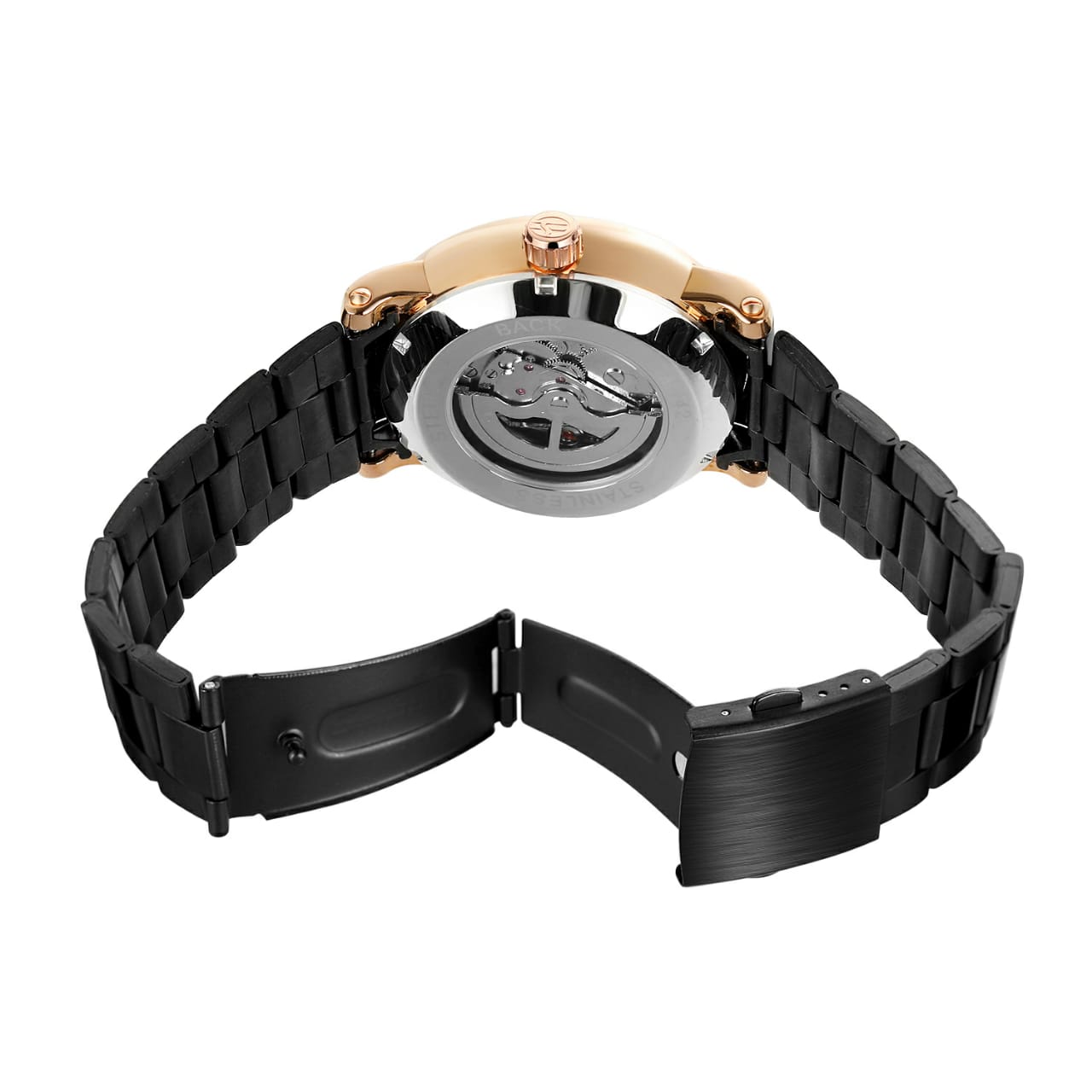 FORSINING Automatic Mechanical Business Analogue White Dial Wrist Watch for Men Elegant & Multifunctional - The Ultimate Luxury Experience