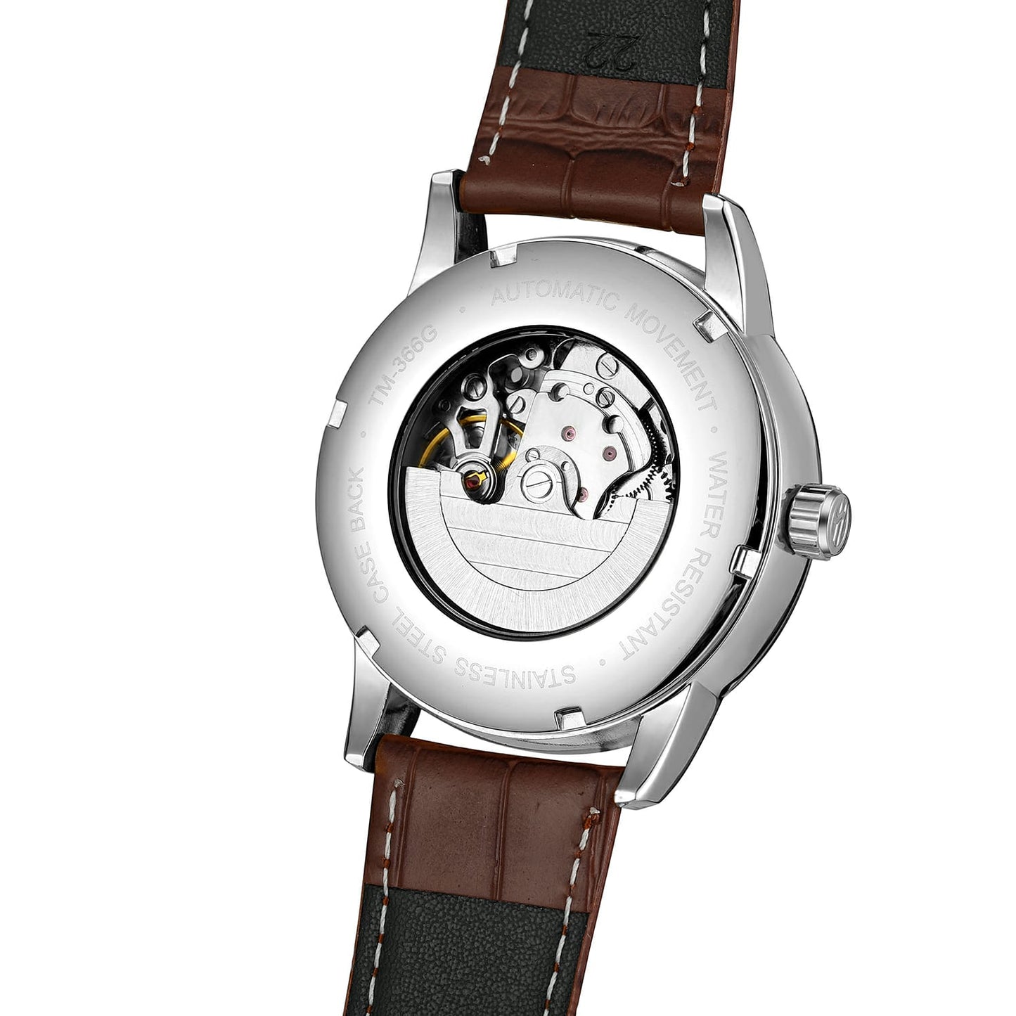 Forsining Skeleton Automatic Mechanical Wrist Watch | Self-Wind Regulator Watch Waterproof Watch for Men