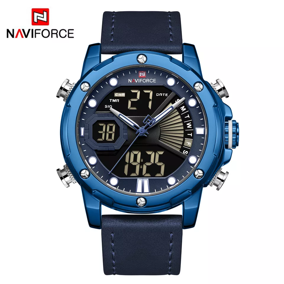 NAVIFORCE 9172 Analog Digital Men's Luxury Military Sports Watch