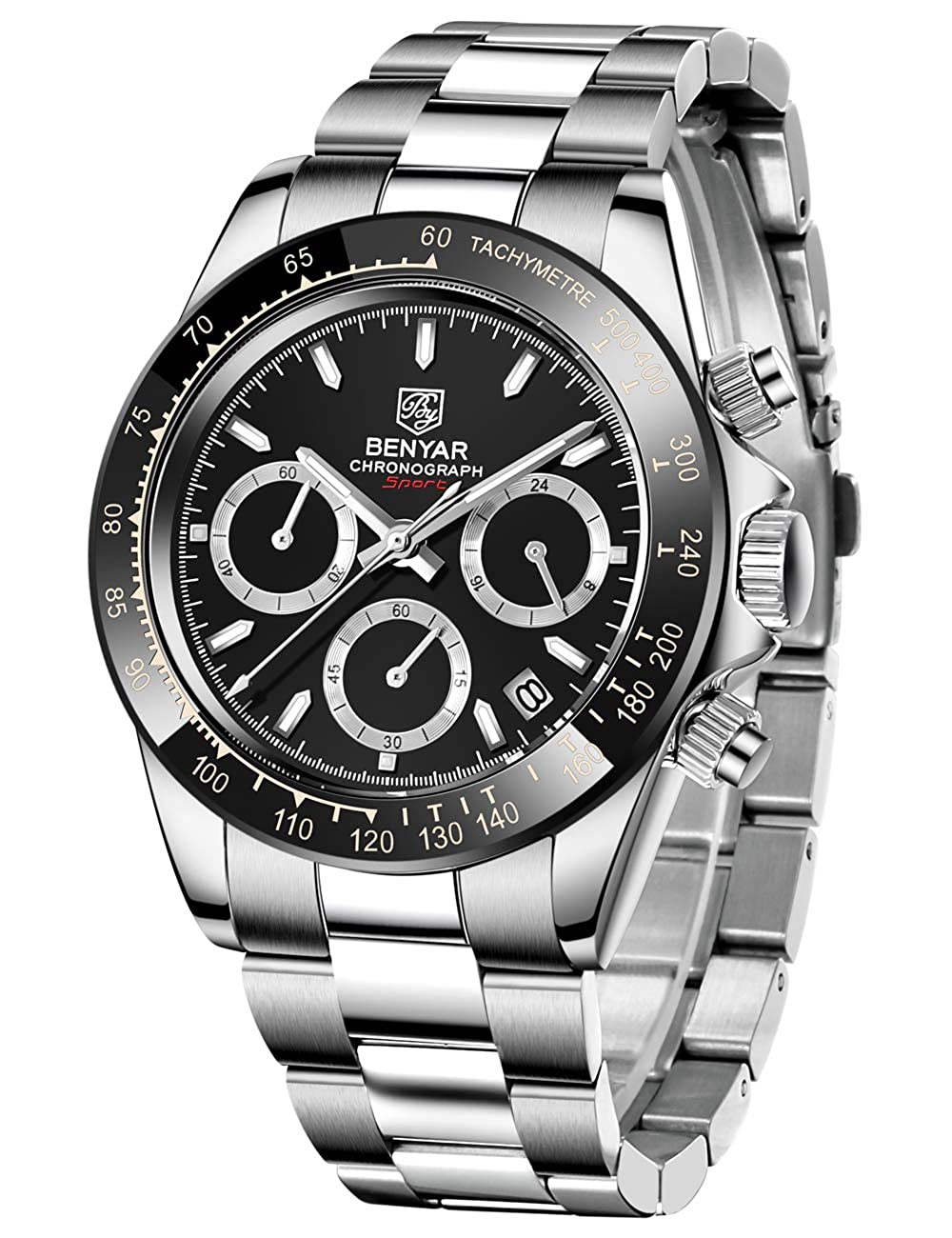 BENYAR 5169 Men's Chronograph Watch – Stylish, Durable, and Multifunctional Analog Timepiece