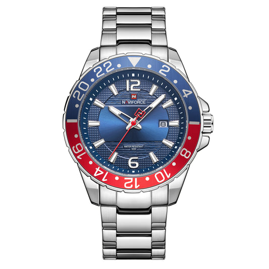 NAVIFORCE NF 9192 stylish wristwatch combining casual and business