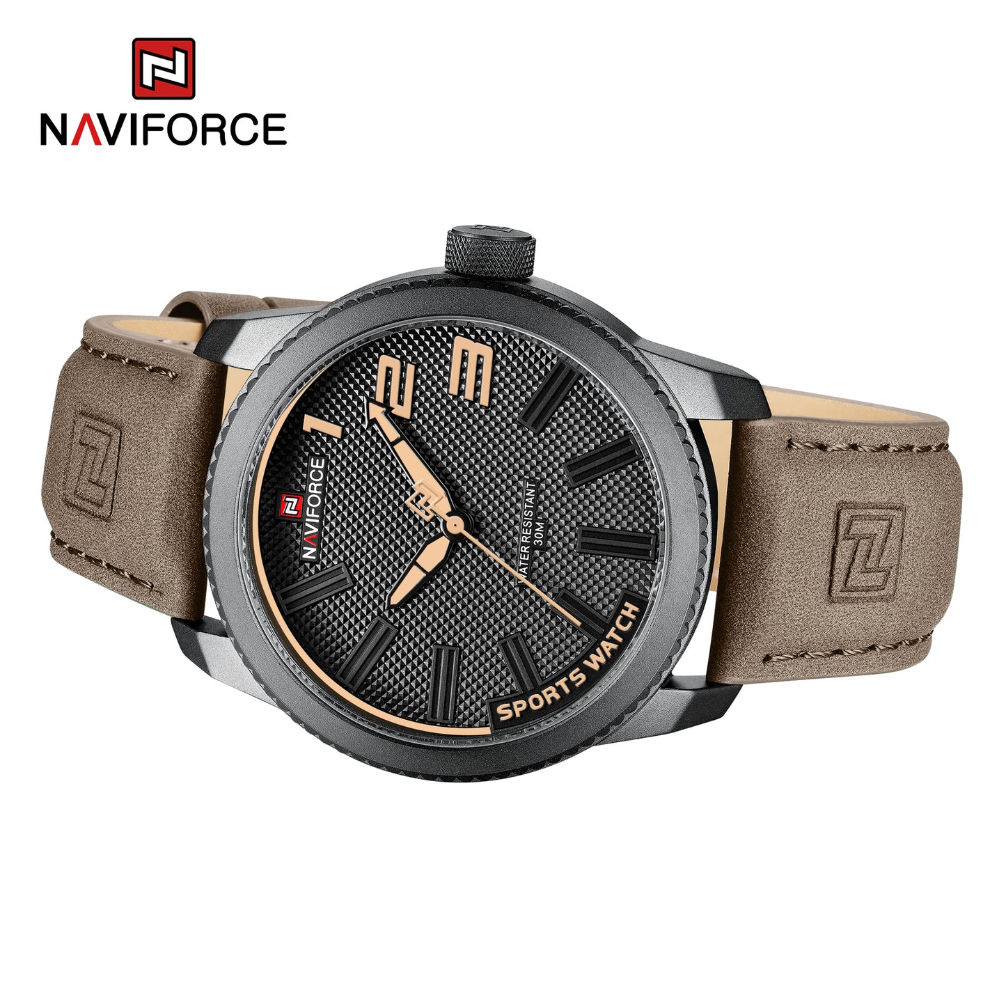 NAVIFORCE 9202L Sports Watch - Fashion Casual Quartz Wristwatch for Men