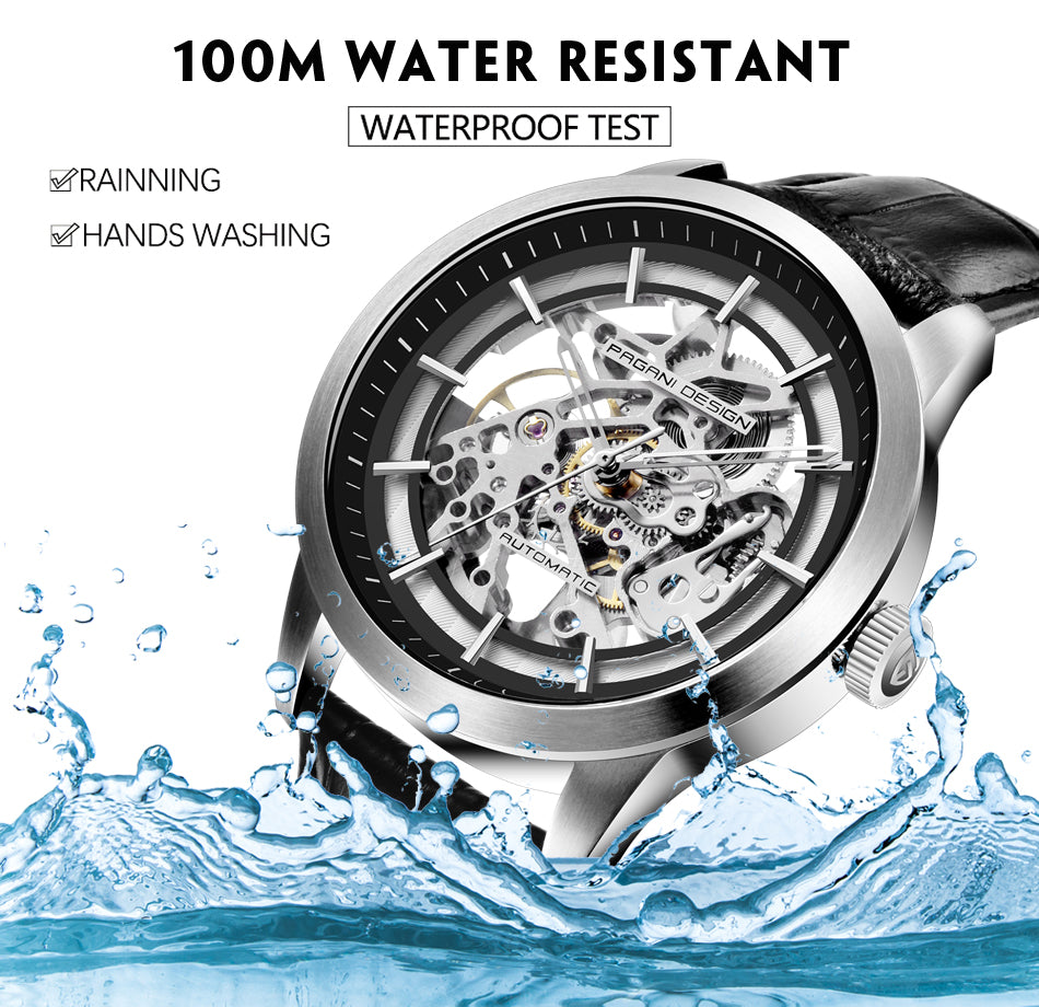 Pagani Design PD 1638 Automatic Skeleton Watch – Timeless Elegance for Watch Enthusiasts