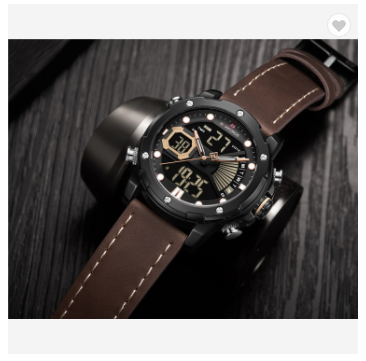 NAVIFORCE 9172 Analog Digital Men's Luxury Military Sports Watch
