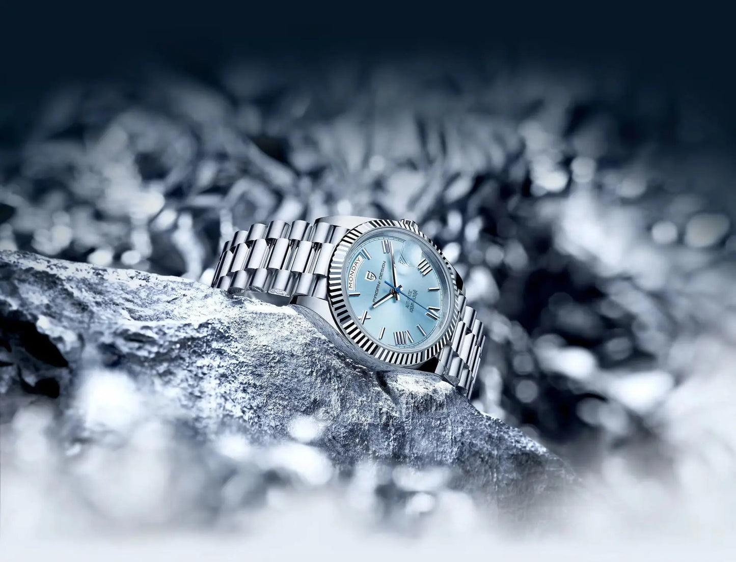 Pagani PD-1783 Presidential watch water-resistant up to 100 meters