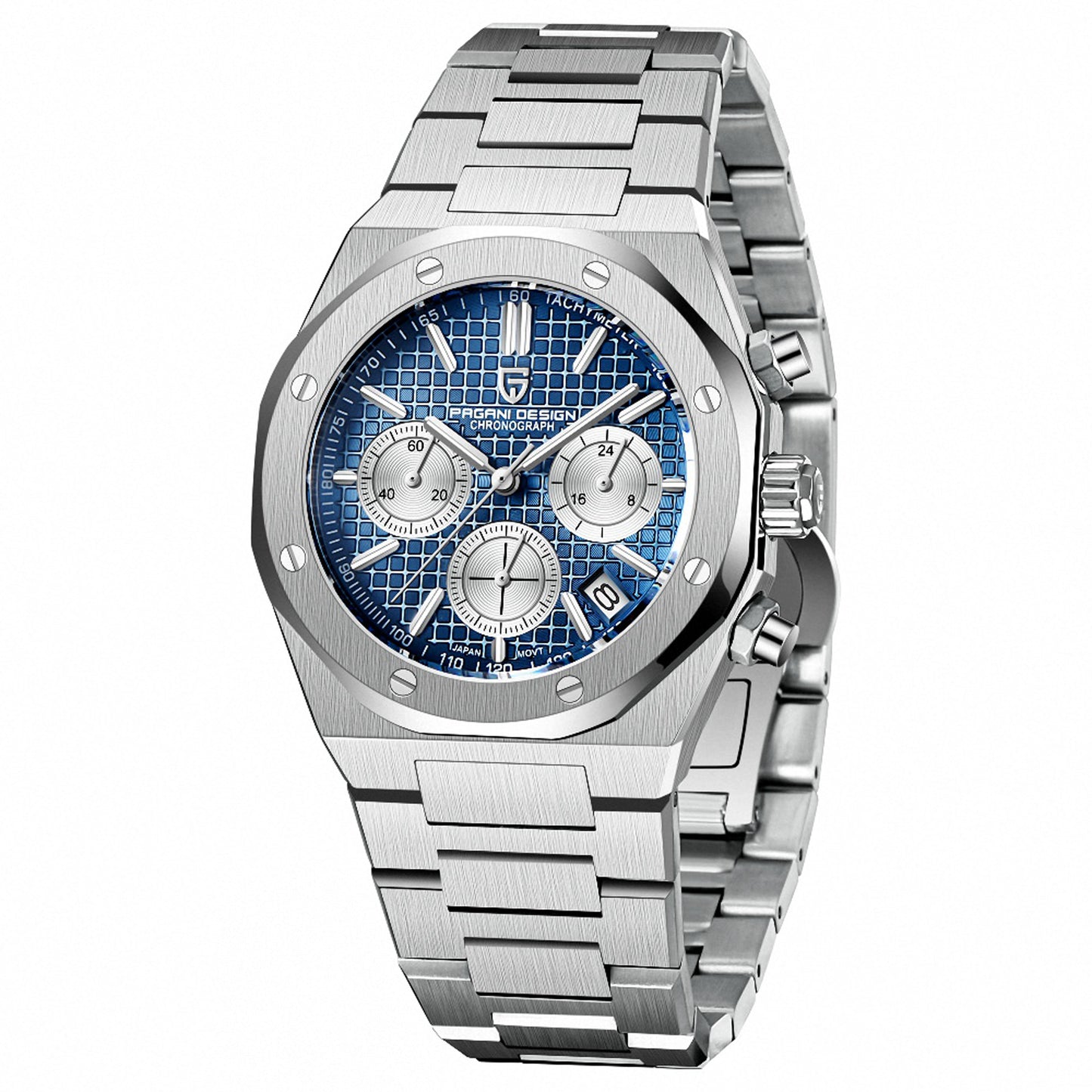 Pagani Design PD-1707 Chronograph Watch 200M Water Resistance, AP Homage