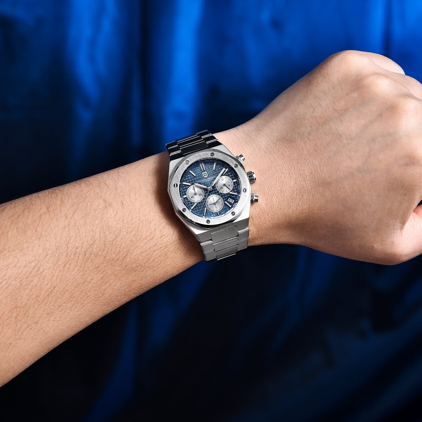 Pagani Design PD-1707 Chronograph Watch 200M Water Resistance, AP Homage