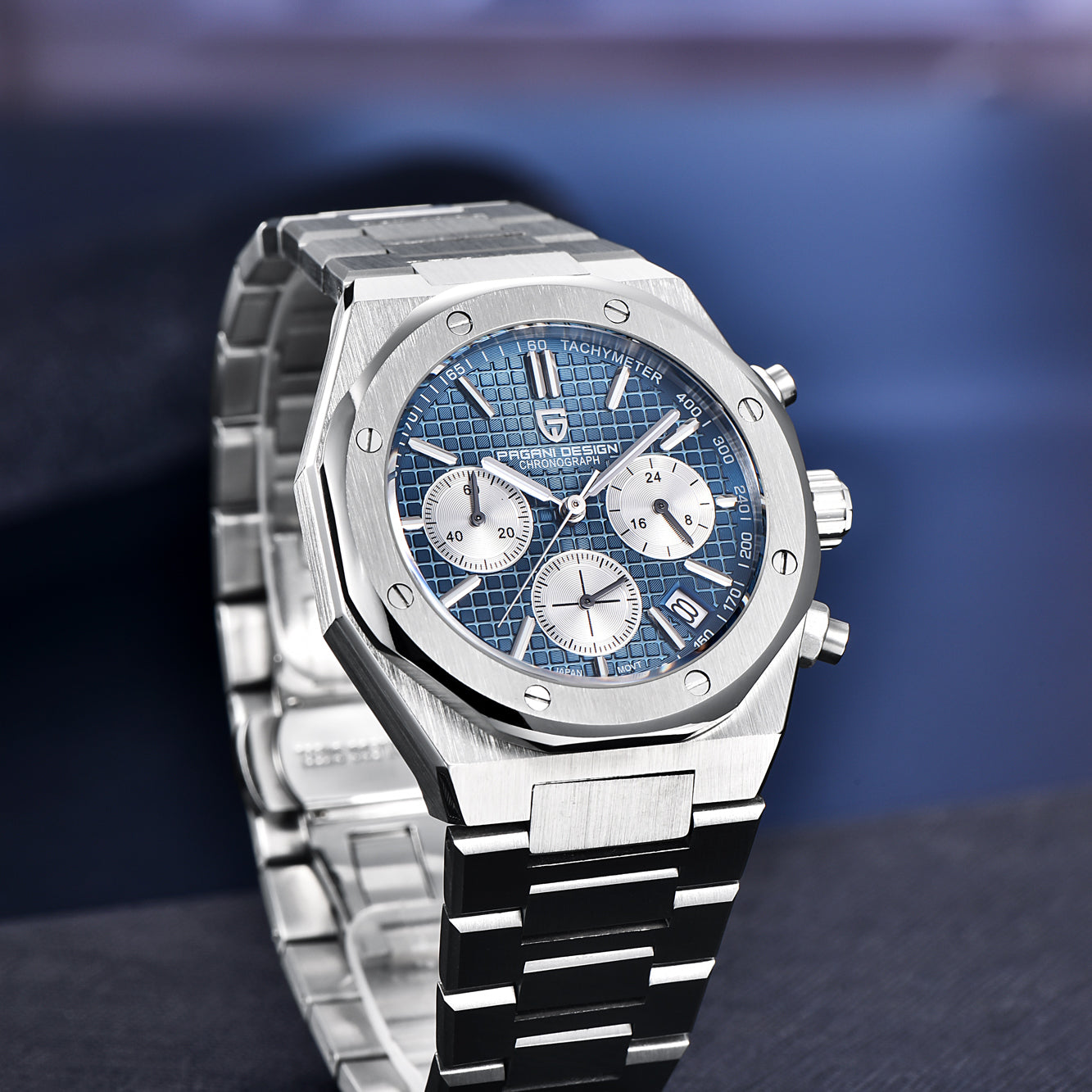 Pagani Design PD-1707 Chronograph Watch 200M Water Resistance, AP Homage