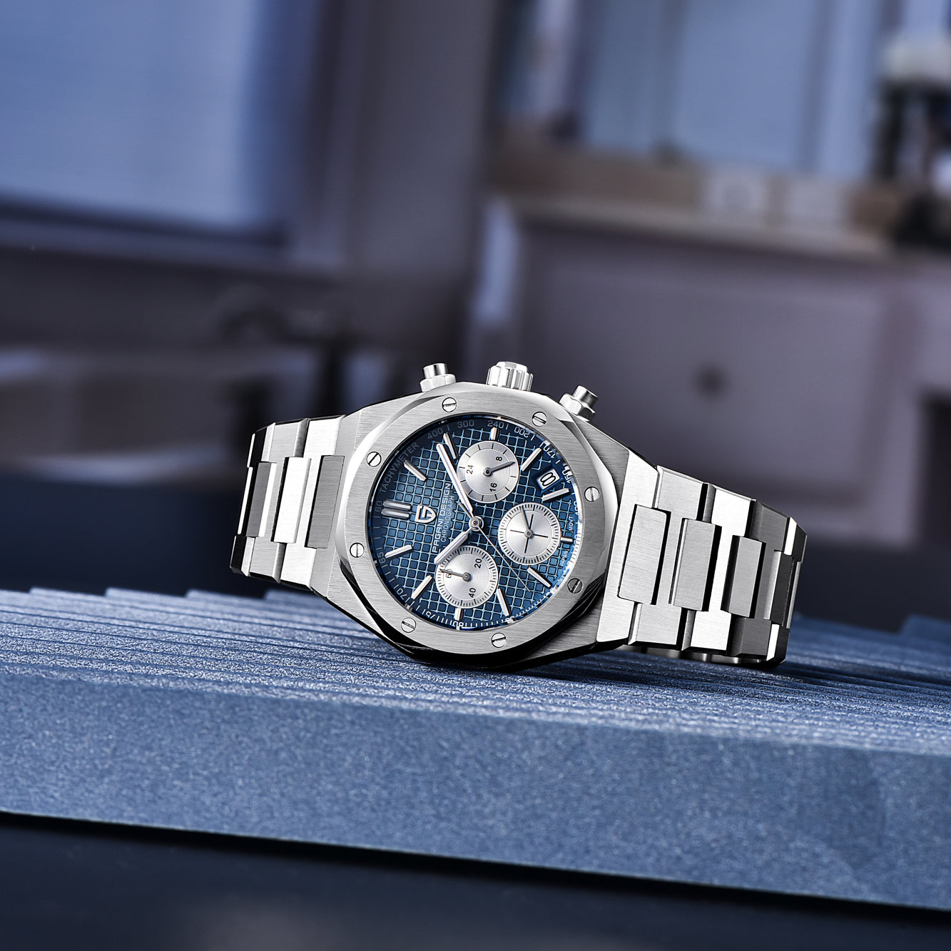 Pagani Design PD-1707 Chronograph Watch 200M Water Resistance, AP Homage