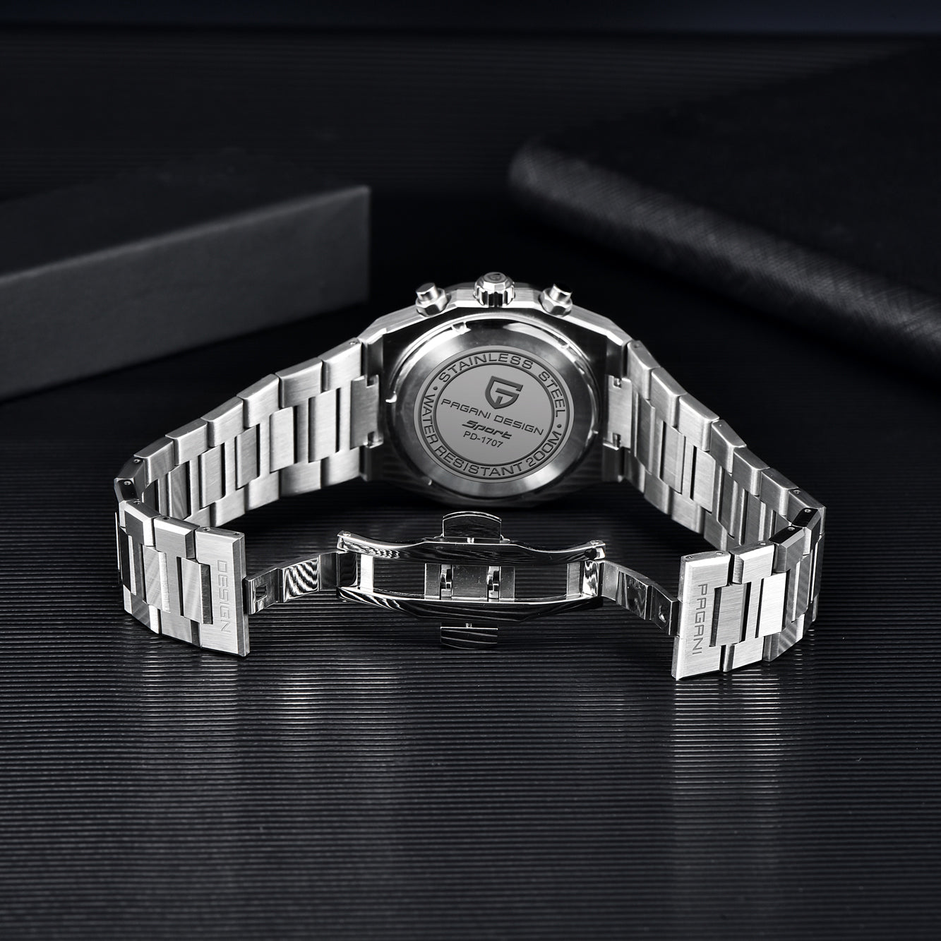 Pagani Design PD-1707 Chronograph Watch 200M Water Resistance, AP Homage