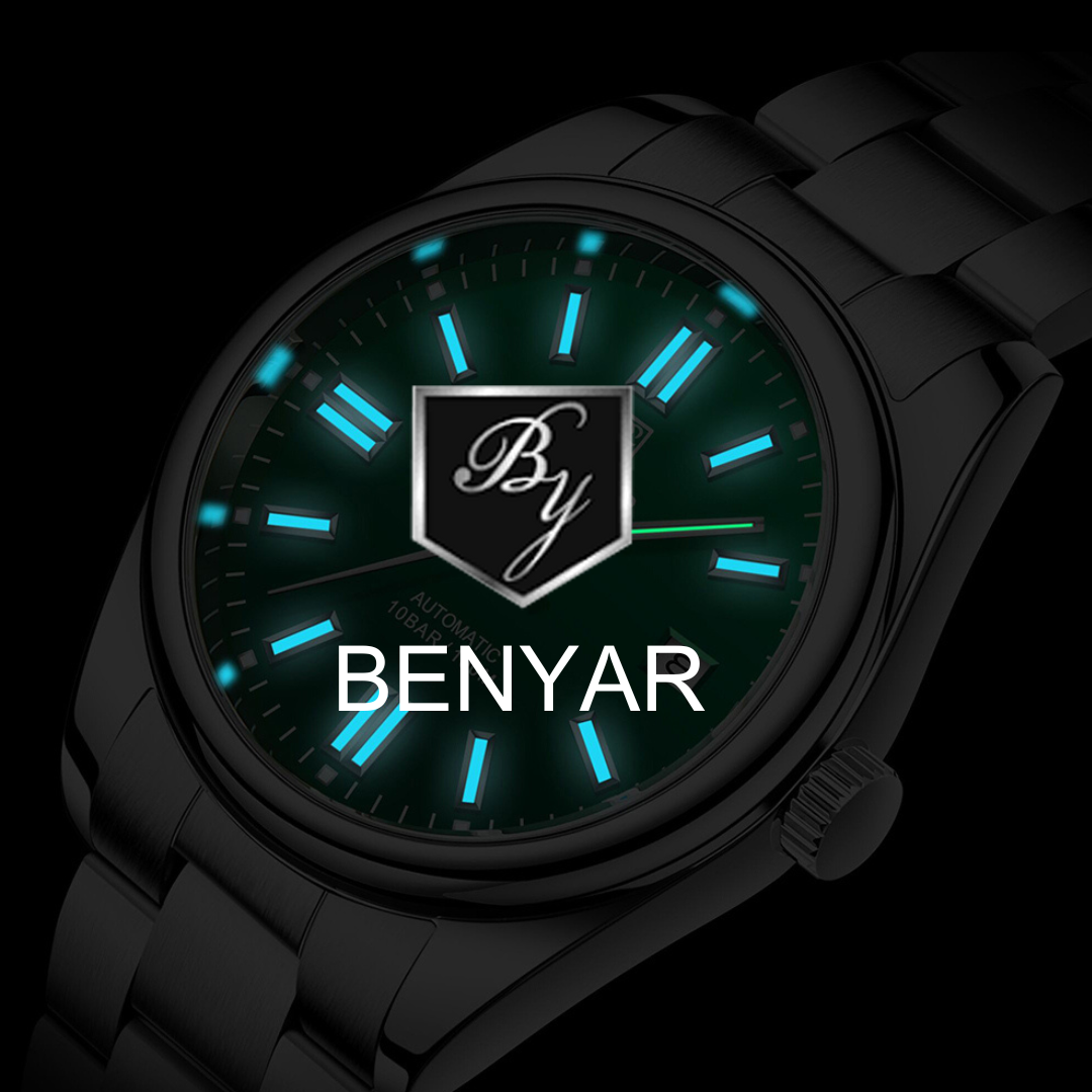 Benyar luxury stainless steel watch for men – Automatic & Quartz movement