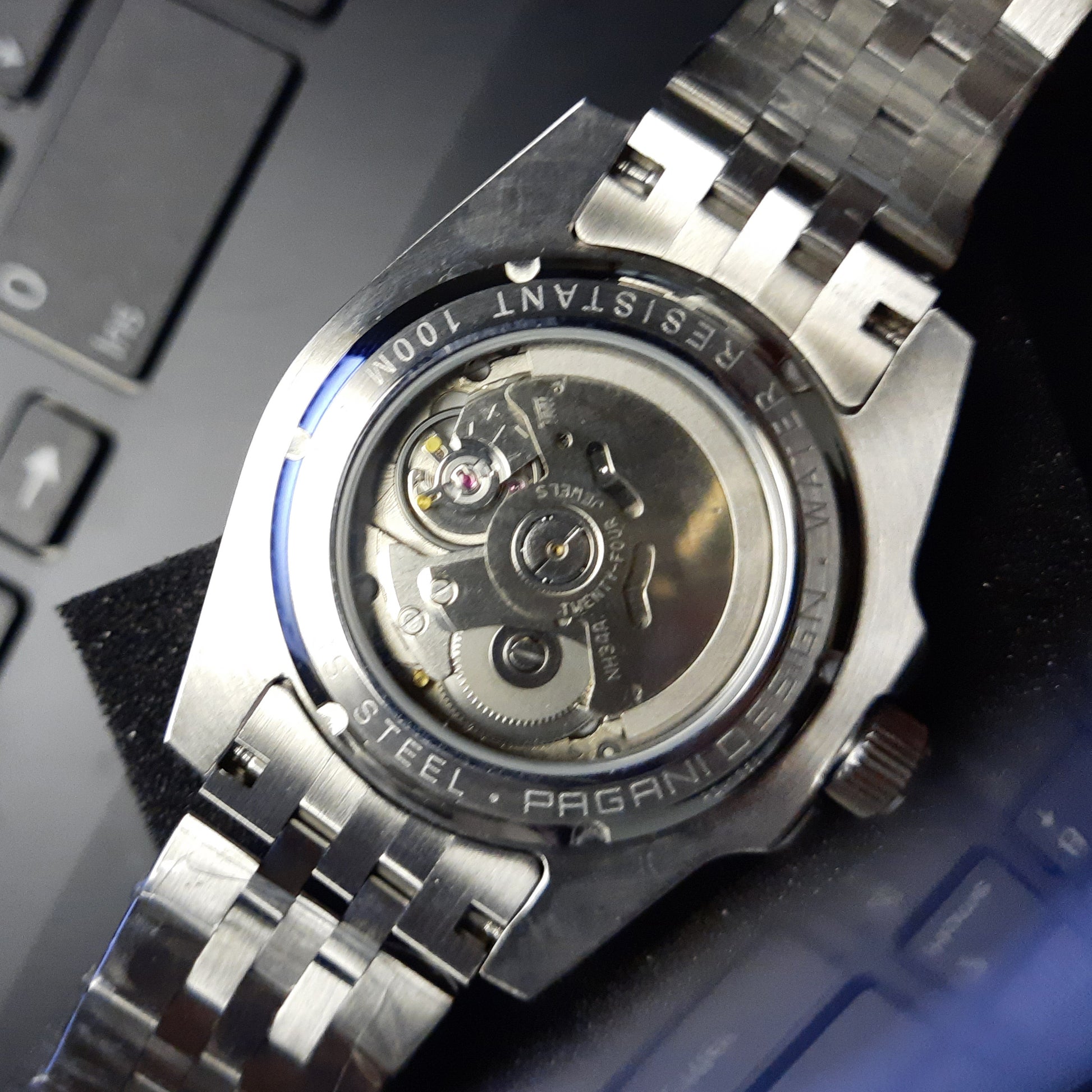 PAGANI PD-1758 GMT watch with NH34 movement and sapphire glass