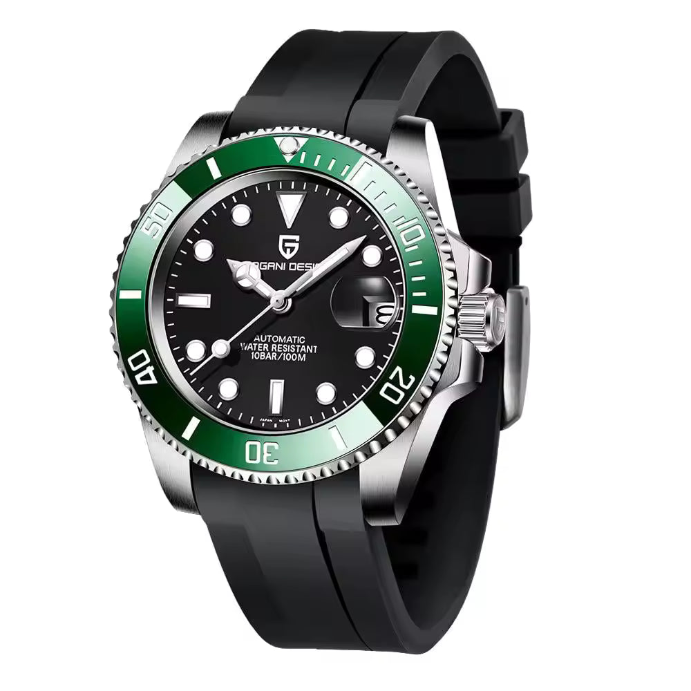 Pagani Design PD-1661 Automatic Diver Watch | NH35 | Sapphire Crystal | 100M Waterproof | Official Pagani Design India