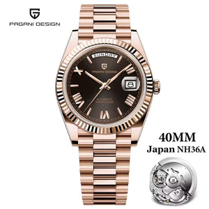 Rose Gold Black