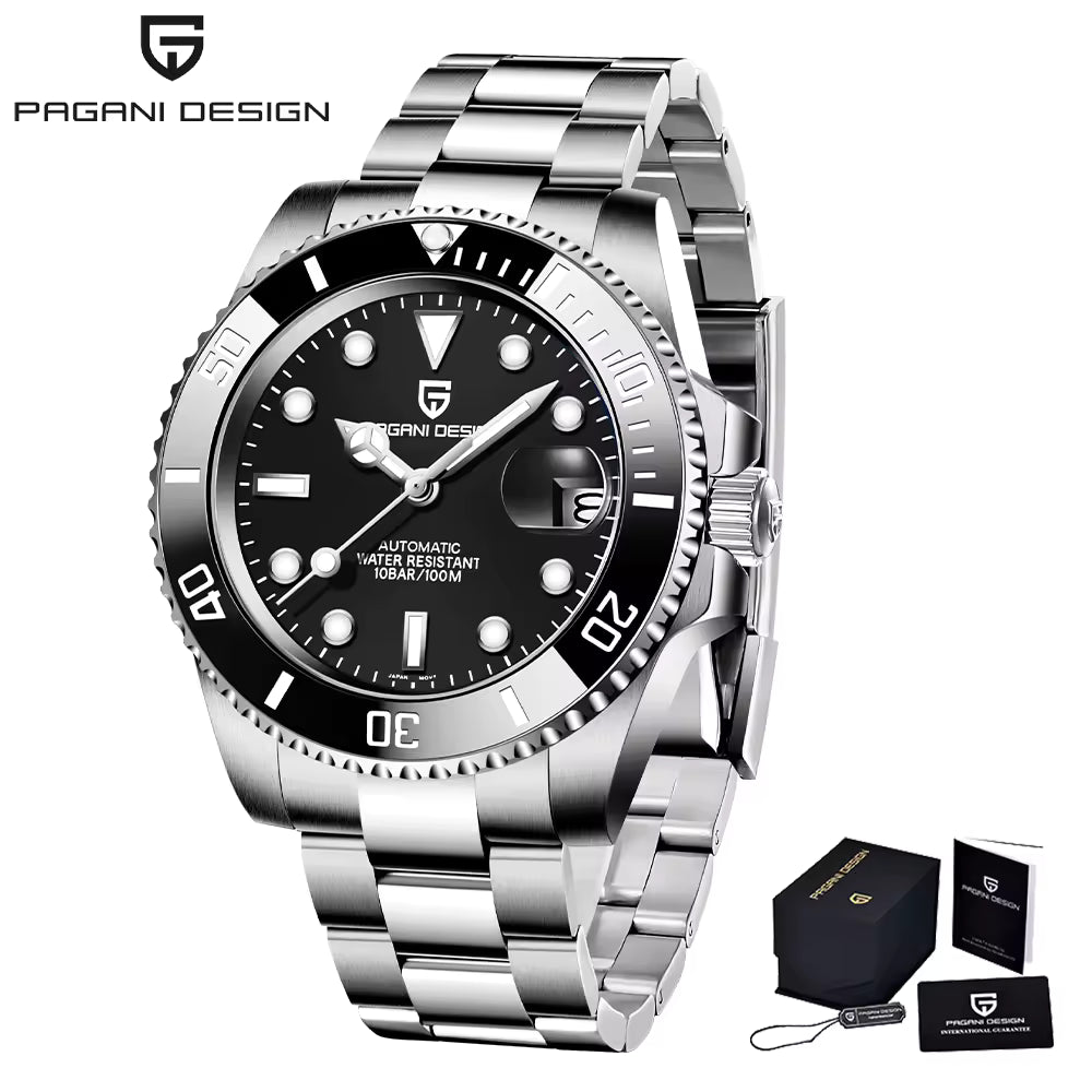 Pagani Design PD-1661 Automatic Diver Watch | NH35 | Sapphire Crystal | 100M Waterproof | Official Pagani Design India