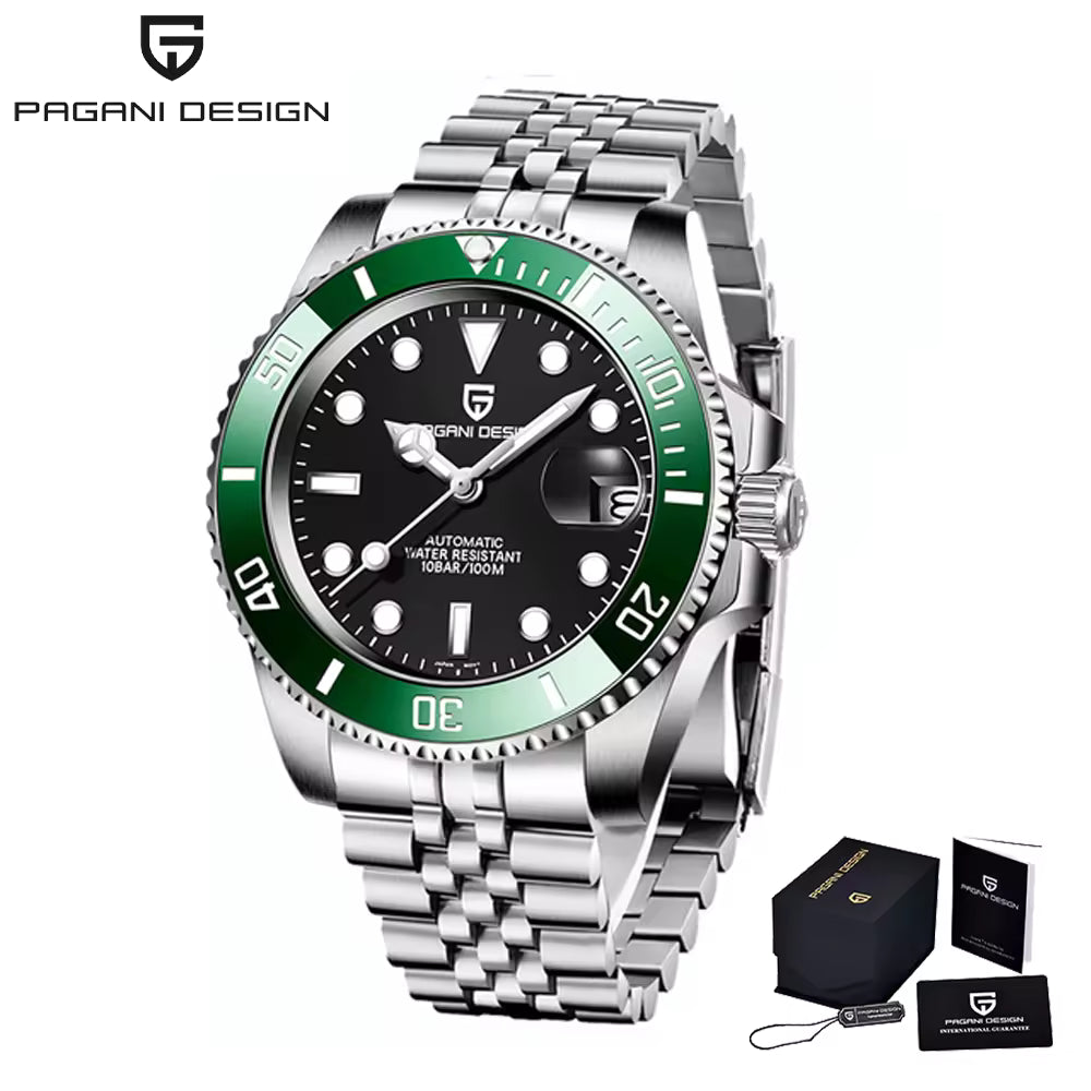 Pagani Design PD-1661 Automatic Diver Watch | NH35 | Sapphire Crystal | 100M Waterproof | Official Pagani Design India