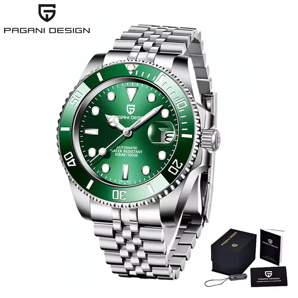 Pagani Design PD-1661 Automatic Diver Watch | NH35 | Sapphire Crystal | 100M Waterproof | Official Pagani Design India