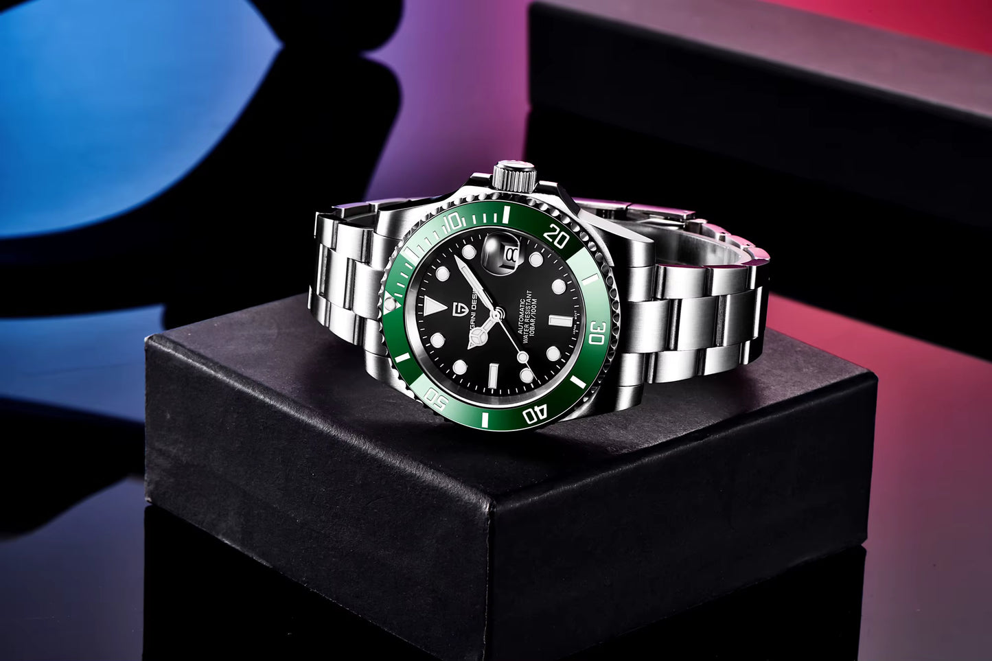 Pagani Design PD-1661 Automatic Diver Watch | NH35 | Sapphire Crystal | 100M Waterproof | Official Pagani Design India