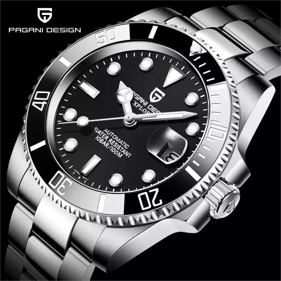 Pagani Design PD-1661 Automatic Diver Watch | NH35 | Sapphire Crystal | 100M Waterproof | Official Pagani Design India