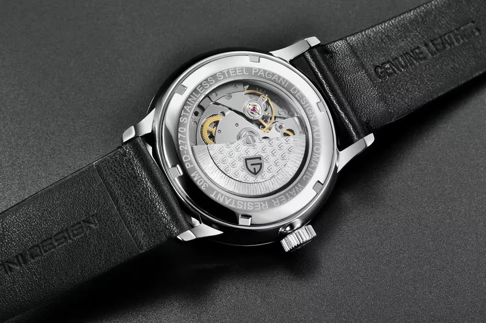 Pagani Design PD-2770 automatic movement back case view