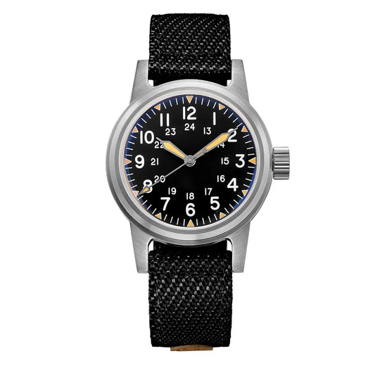 Addiesdive AD2076 36mm automatic field watch with vintage military design