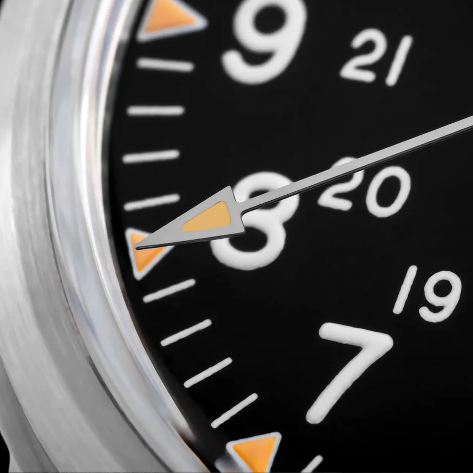 Addiesdive AD2076 syringe style hands with vintage C3 Super-LumiNova lume