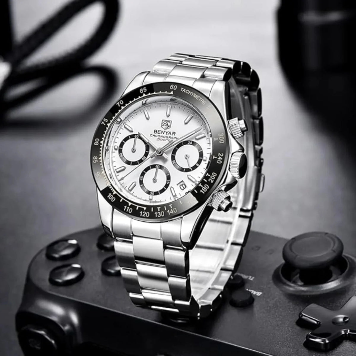BENYAR 5169 Men's Chronograph Watch – Stylish, Durable, and Multifunctional Analog Timepiece