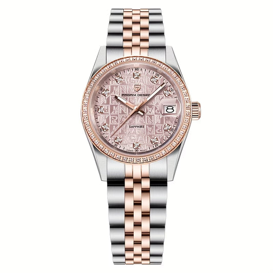 Pagani Design PD-1794L Ladies Quartz Watch – Blue Dial | Sapphire Glass | Two-Tone Bracelet