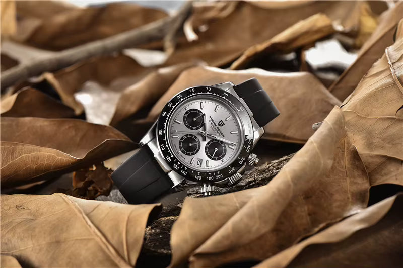 Pagani Design PD-1664 Off White Sunburst Dial with Black Subdials