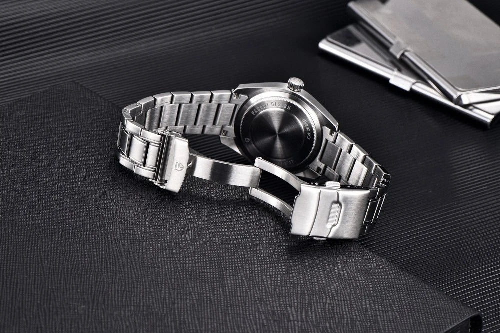 Pagani Design PD-1717 V2 Spirit Pilot 38MM NH35 Automatic Watch – Sapphire Crystal, 200M Waterproof Stainless Steel Men’s Watch