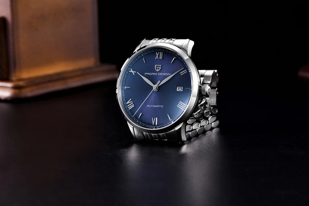 Pagani Design PD-1759 blue dial watch business style