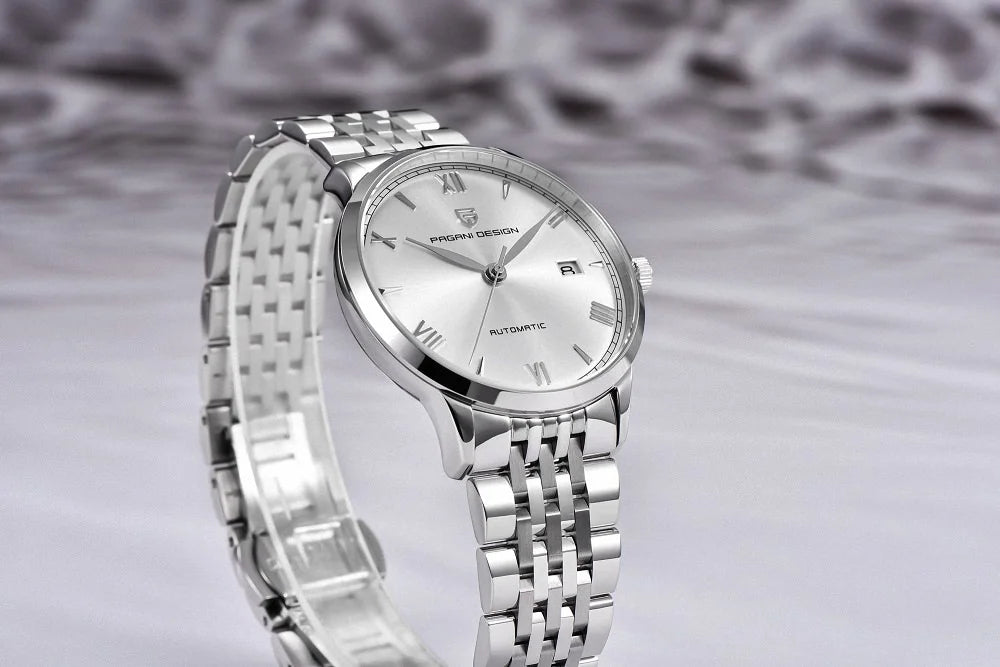 Pagani Design PD-1759 white dial stainless steel bracelet men watch