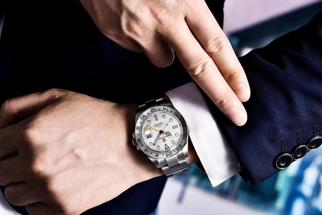Pagani Design GMT watch on wrist men styling premium look