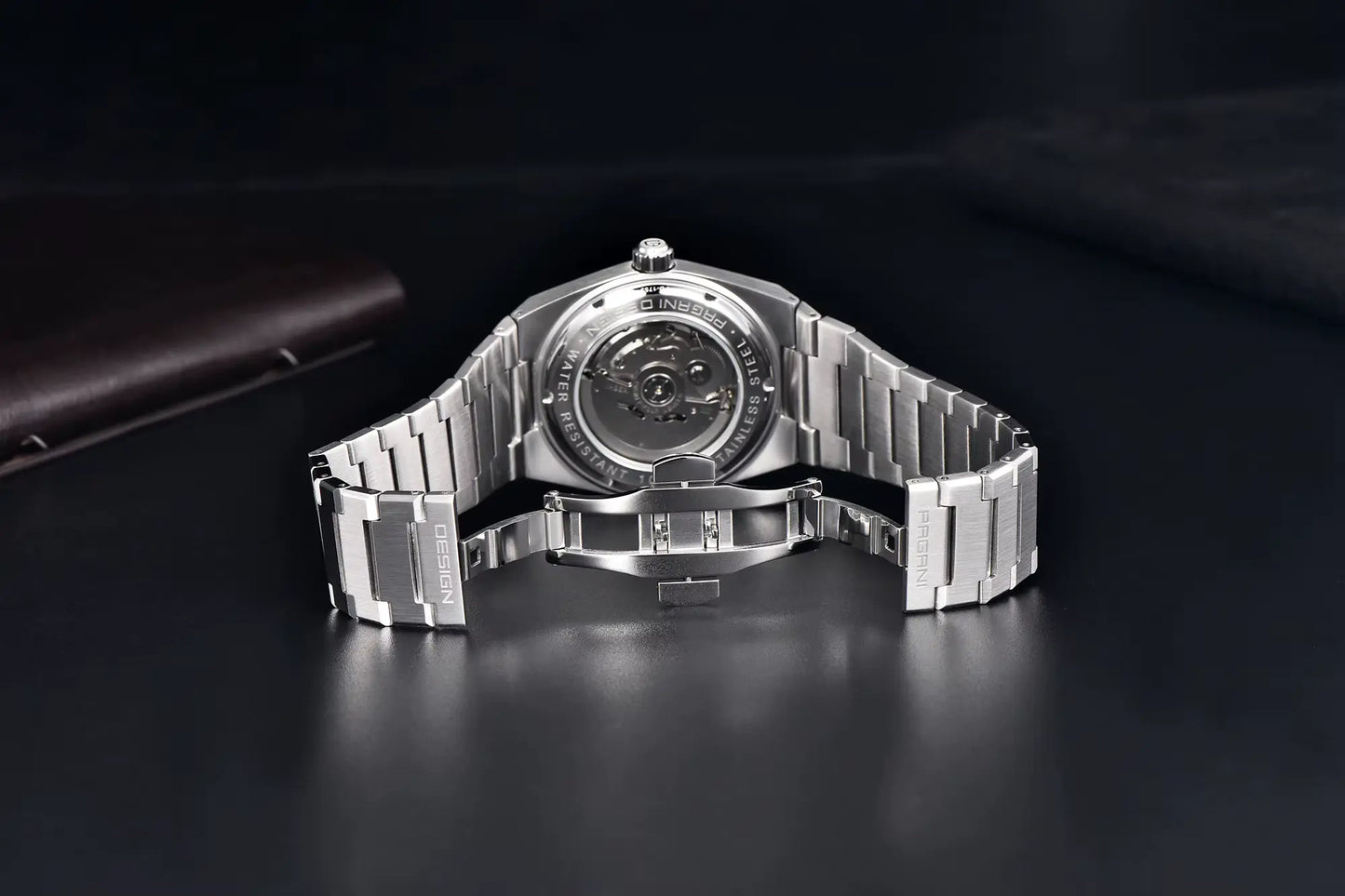 Pagani PD1753 stainless steel clasp detail premium watch