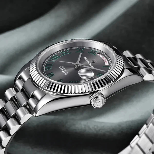 Pagani Design DD40 PD-1783 Men’s Automatic Premium Mechanical Watch |AR Sapphire Glass | Roman Numerals | Presidential |  NH36A