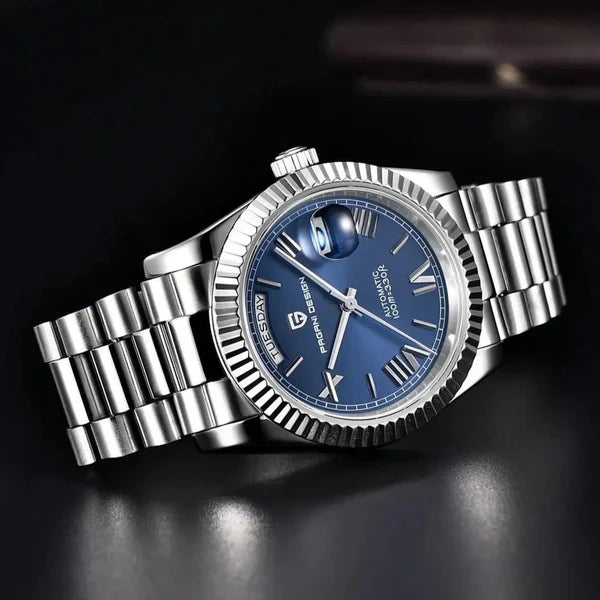 Pagani Design DD40 PD-1783 Men’s Automatic Premium Mechanical Watch |AR Sapphire Glass | Roman Numerals | Presidential |  NH36A