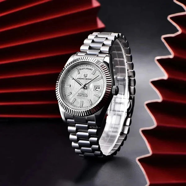 Pagani Design DD40 PD-1783 Men’s Automatic Premium Mechanical Watch |AR Sapphire Glass | Roman Numerals | Presidential |  NH36A